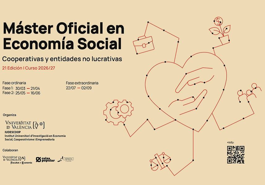 Màster oficial en Economia Social, Cooperatives i entitats no lucratives de la UV